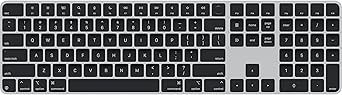 Magic Keyboard with Touch ID (Black, Full-size)