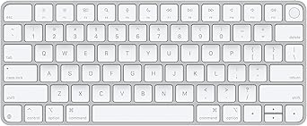 Apple Magic Keyboard with Touch ID (White, Compact)