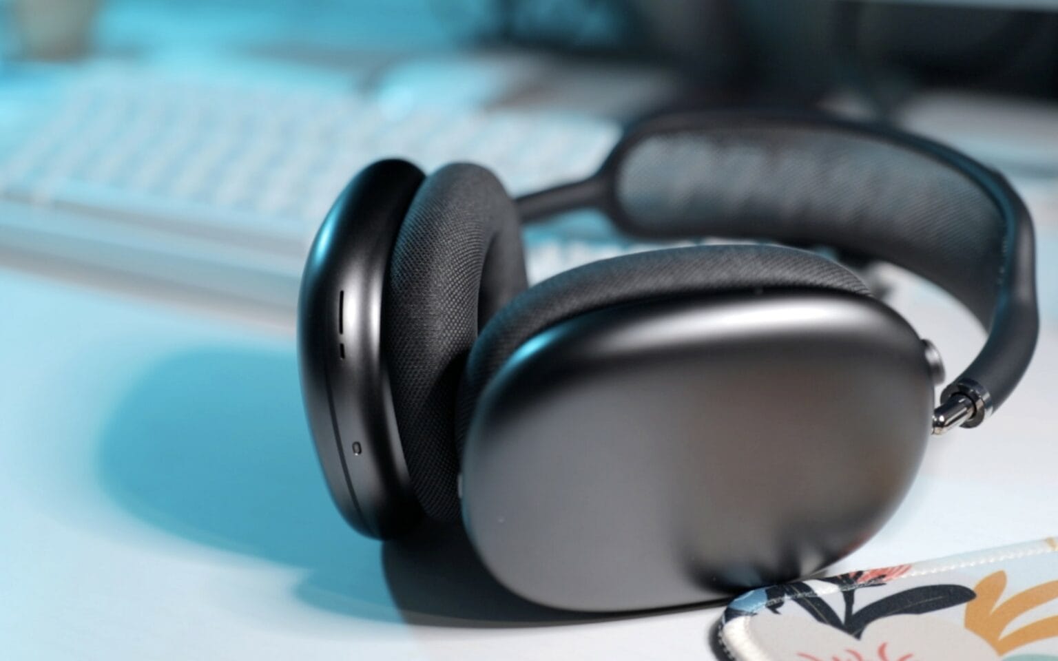 AirPods Max on desk