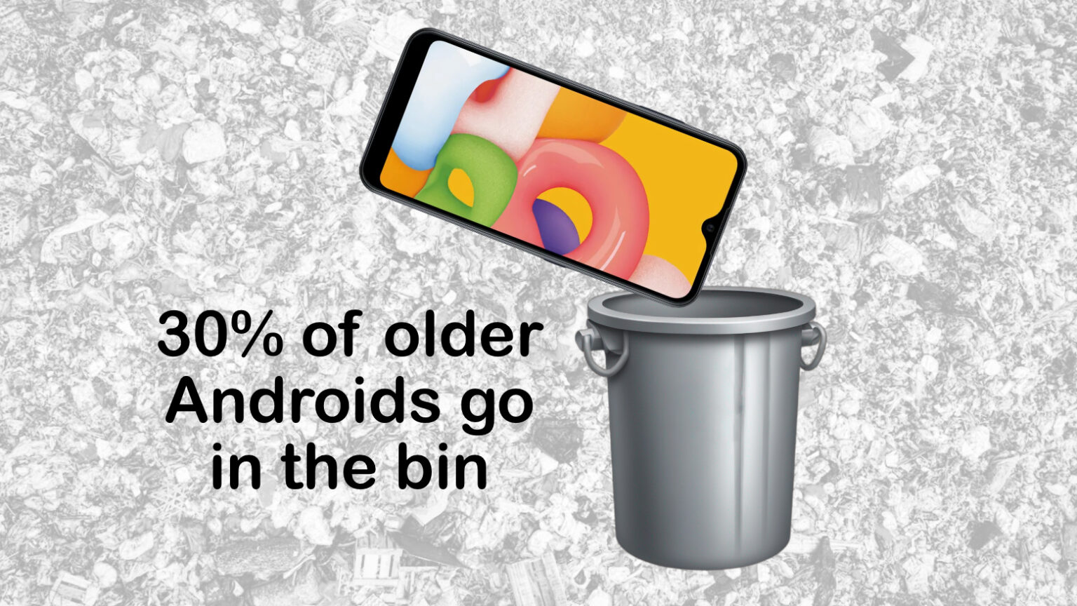 Almost a third of older Androids hold so little value they have to be thrown out