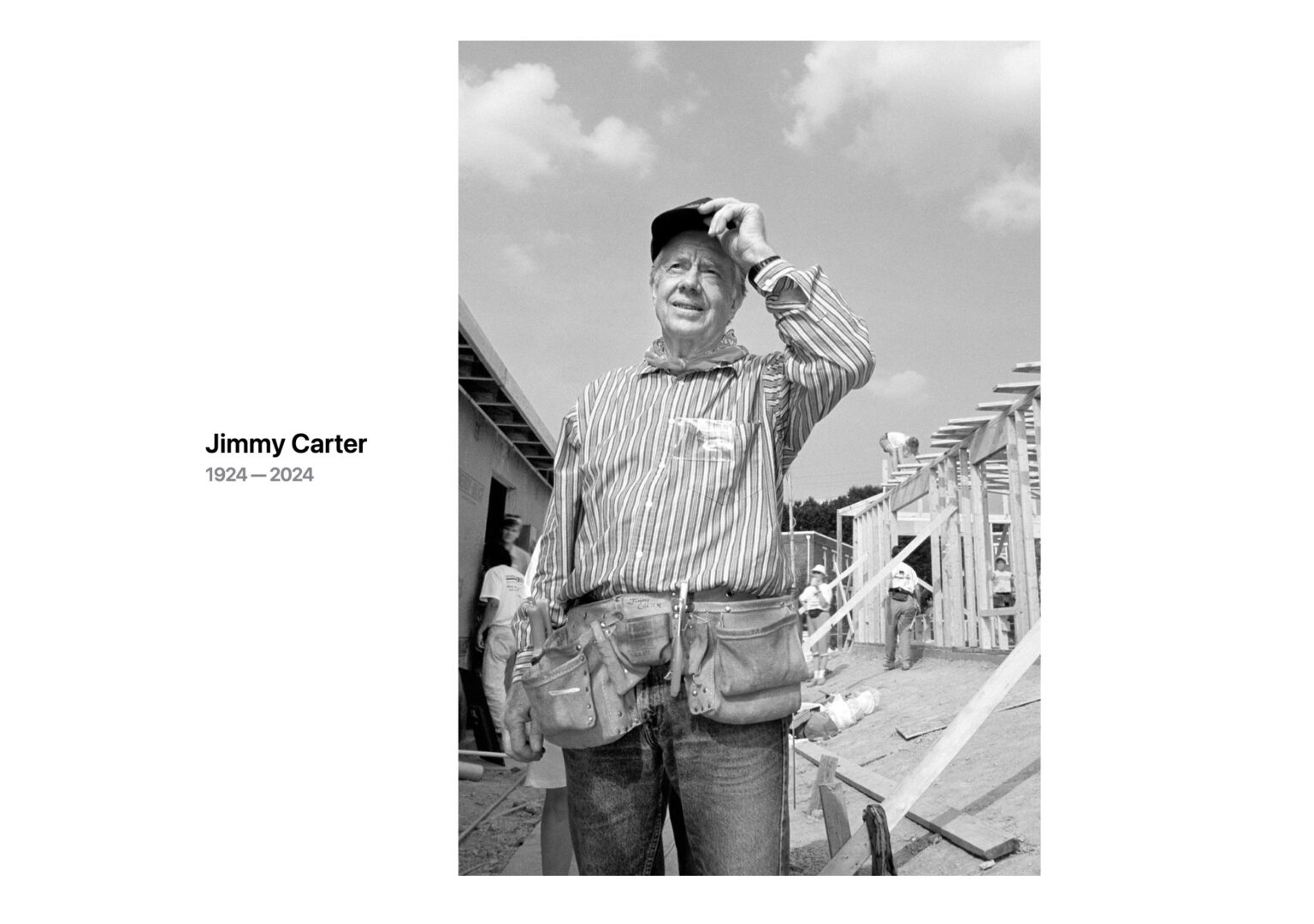 Apple honors Jimmy Carter