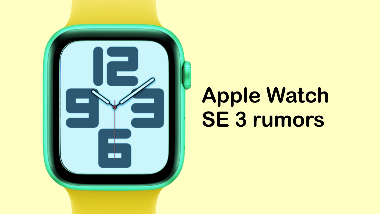 Apple Watch SE 3 rumors