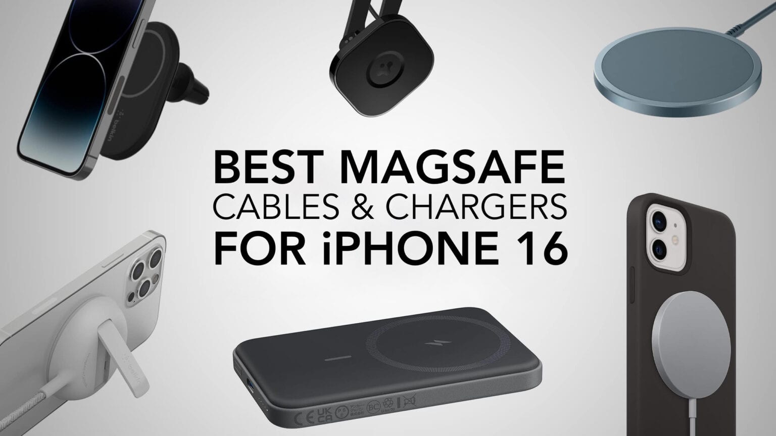 These are the best MagSafe cables and chargers for iPhone 16.