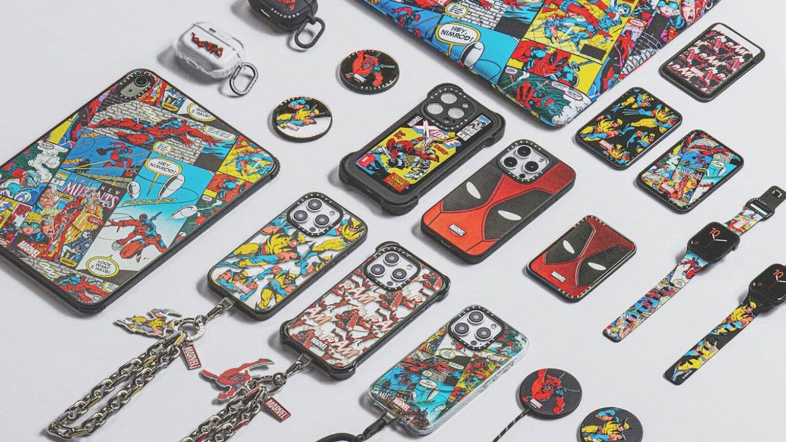 Deadpool and Wolverine cases wrap iPhone in classic comic art