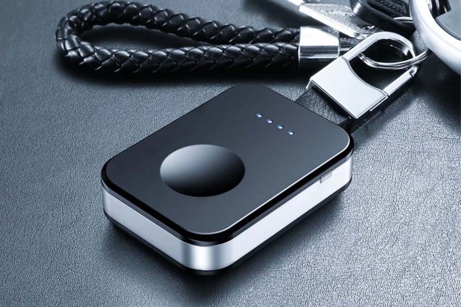 Juice up your Apple Watch wherever you go with this wireless keychain charger, now only $18.99.