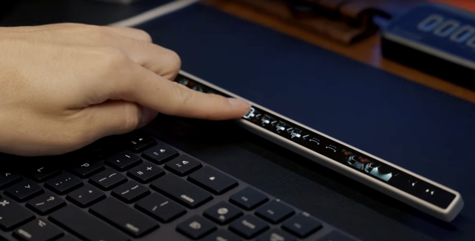 Flexbar touch bar device