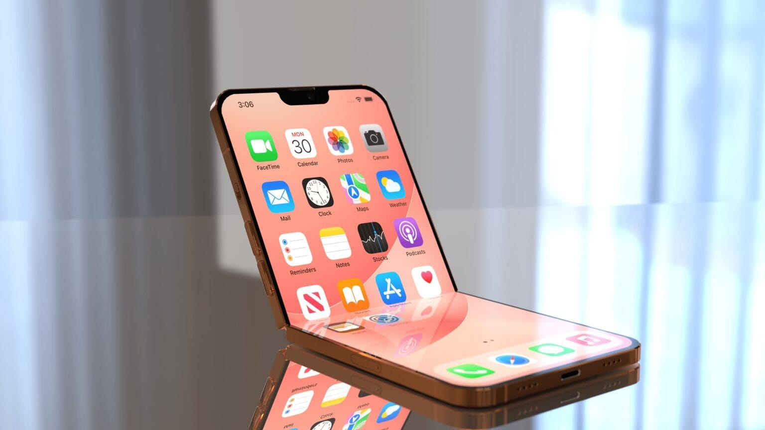 Concept folding iPhone