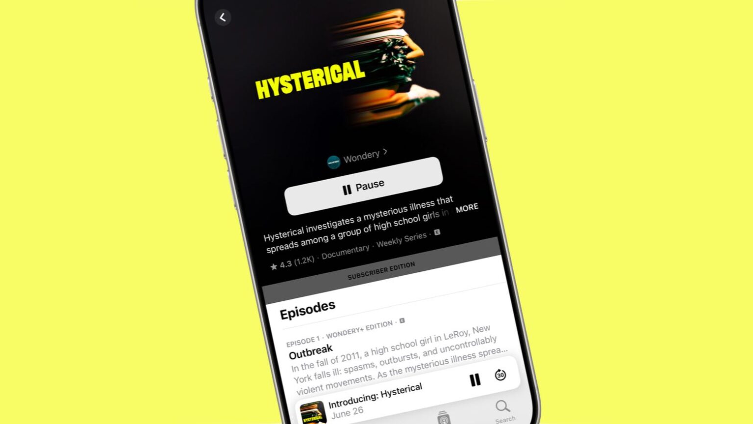 Investigative series ‘Hysterical’ wins top Apple Podcasts Award 2024