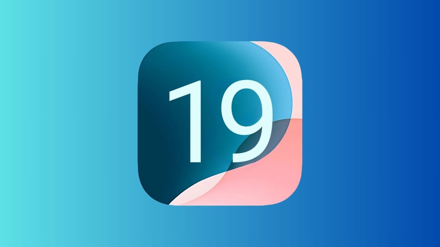 iOS 19 render logo