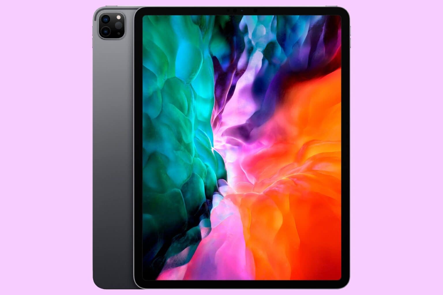 Product photo of refurbished 12.9-inch iPad Pro (4th generation from 2020).