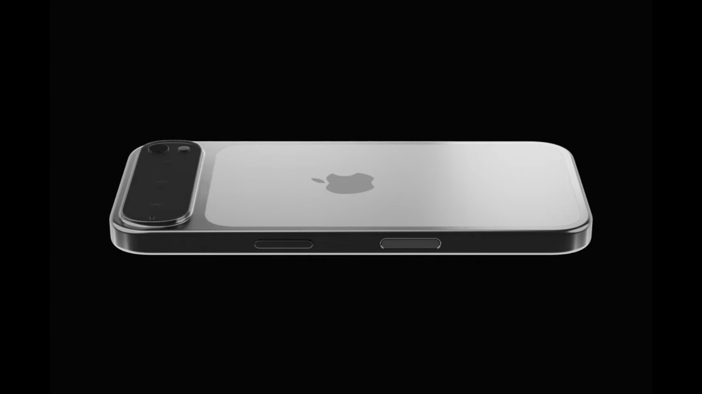 iPhone 17 Pro Max renders: Side view