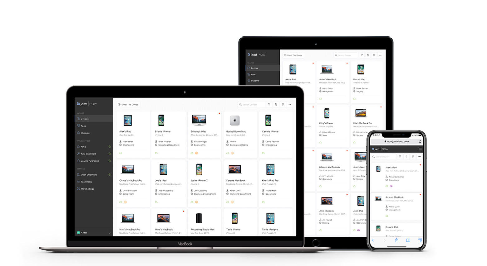Jamf Now devices
