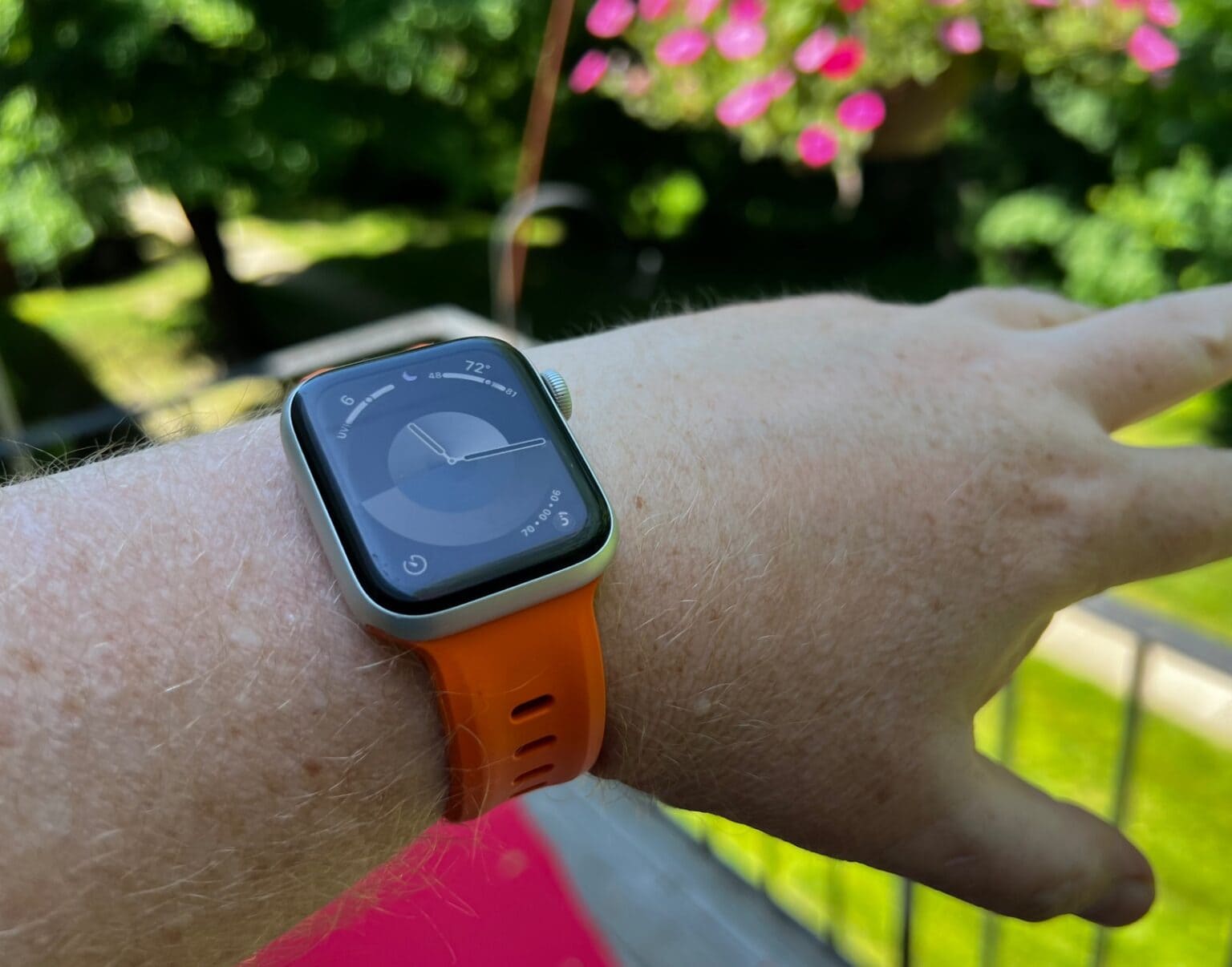 Journey Motion Apple Watch Sport Band - ultra orange