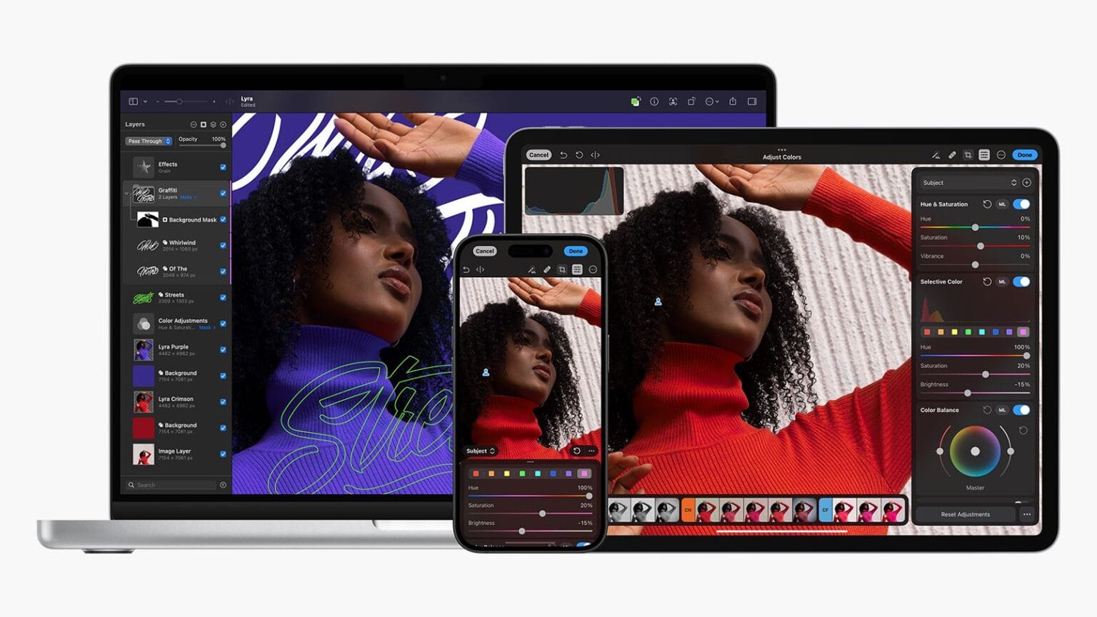 Pixelmator for Mac, iPad and iPhone