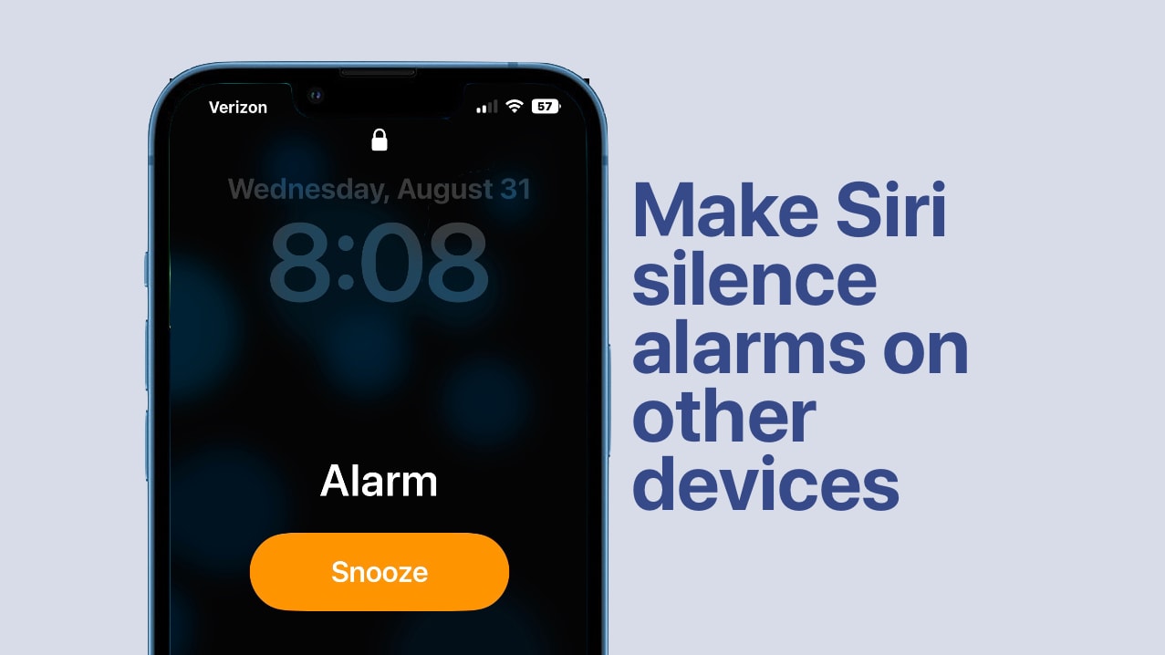 How make Siri silence alarms on other Apple devices [Pro Tip]