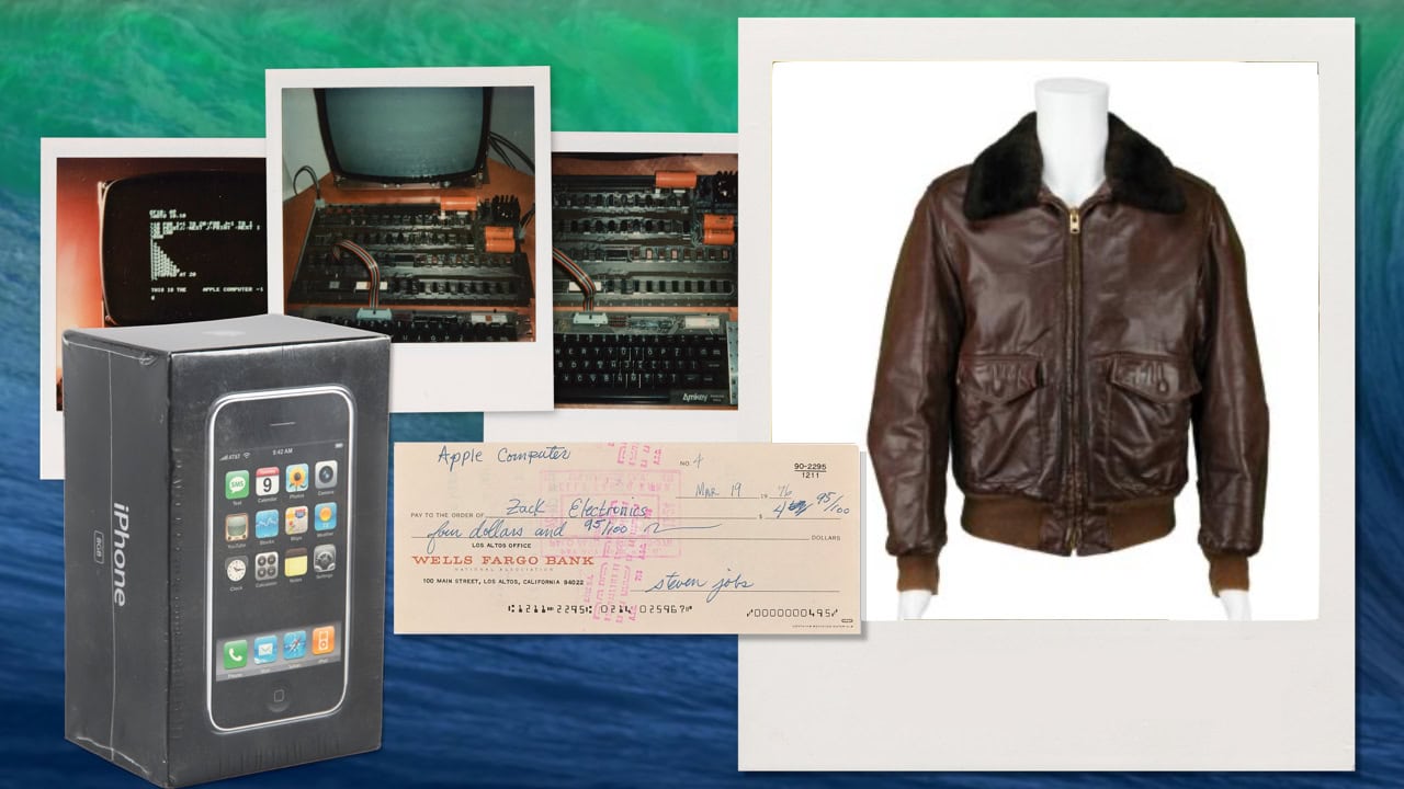 Steve Jobs’s bomber jacket goes up for auction