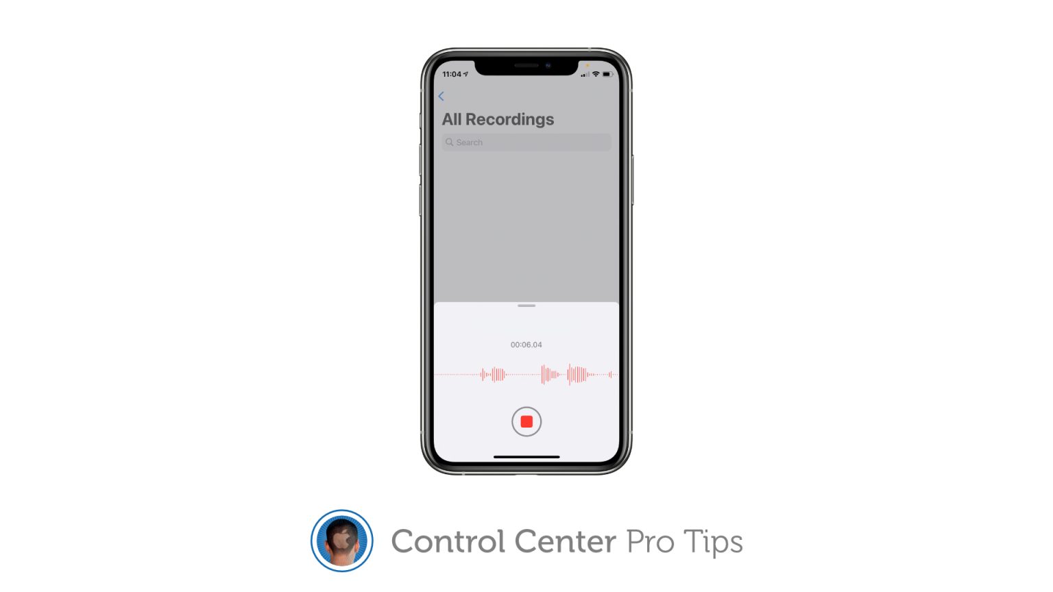 Use Voice Memos with this Control Center shortcut