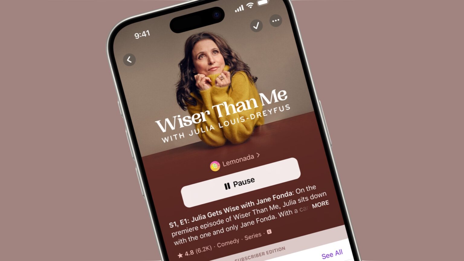 'Wiser Than Me with Julia Louis-Dreyfus'