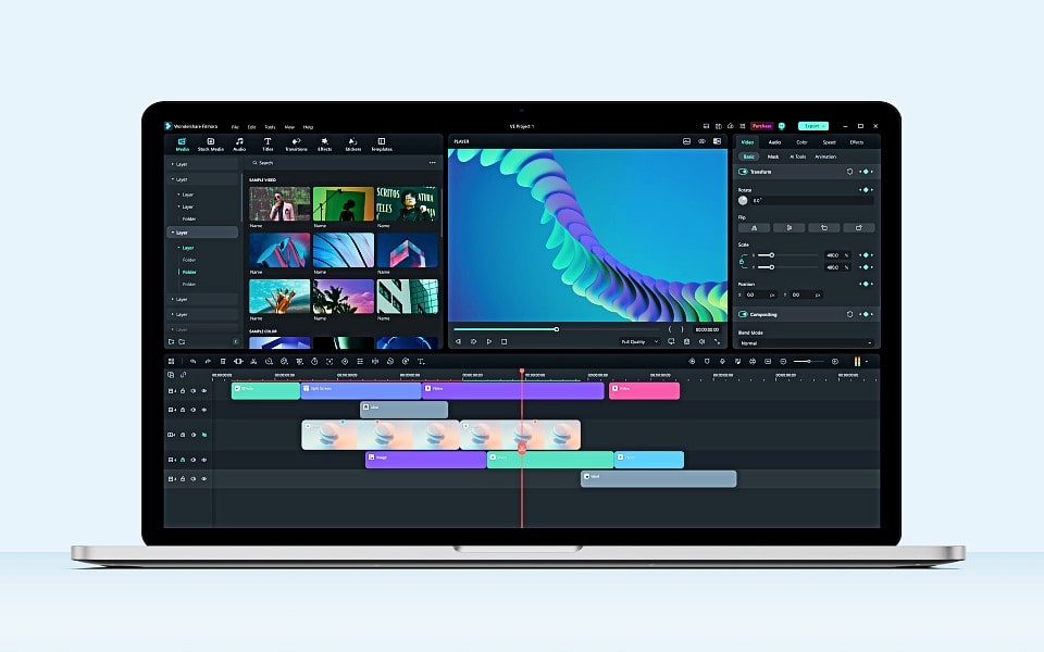 Wondershare Filmora 12 is fun and easy to use for video editing.